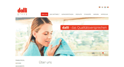 Desktop Screenshot of dalli-group.com